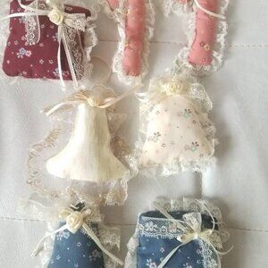 Lace Pillow Ornaments – 7 pieces (Adorno Almohada Encaje)